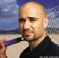 Andre Agassi - a famous tennis player