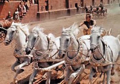 Ben Hur - horse chariot race