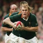 Schalk Burger of the South African Springbok rugby team