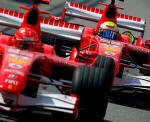 Ferrari is a popular car in formula 1 racing 